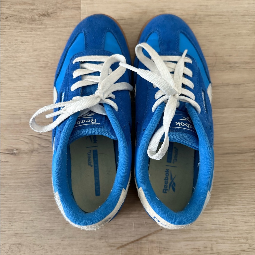 Reebok Royal Blue and White Athletic Shoes